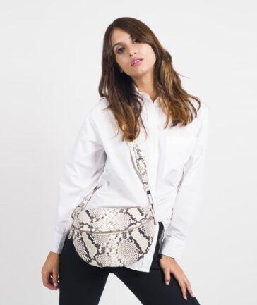Bolso de piel hegoa serpiente 1
