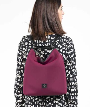 NAIARA ELGARRESTA TEGUISE NEOPRENO BURDEOS DETALLE
